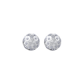 22K Gold Classic Sparkling Earrings